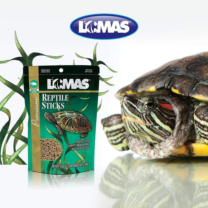 Lomas Reptile Sticks Alimento para Tortugas Contiene 300 Gramos