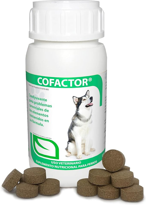 Ruiland Cofactor - Suplemento Alimenticio para Perros, Vitaminas y Minerales, 60 Tabletas Masticables