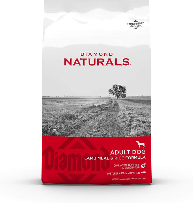 DIAMOND NATURALS-LAMB MEAL & RICE 23/14 9.07 Kg