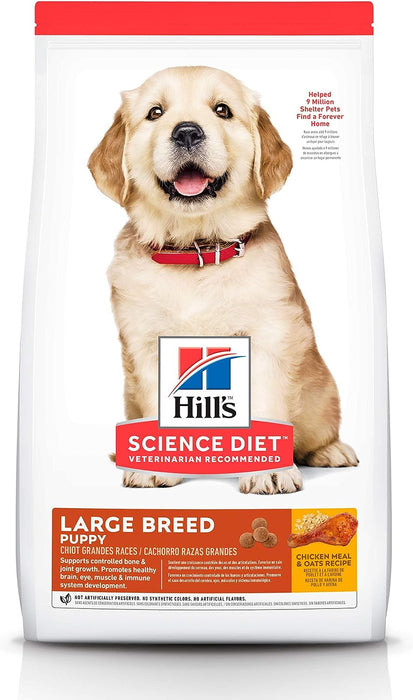 Hill's Science Diet, Alimento para Perro Puppy (Cachorro) Raza Grande, Seco (bulto)