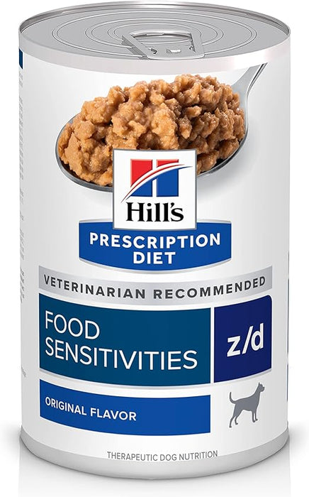 Hill's Prescription Diet z/d Skin/Food Sensitivities (Sensibilidades de la piel) Alimento húmedo para perros