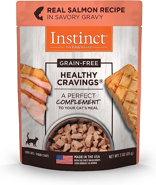 Instinct Healthy Cravings Receta de Salmon Para Gatos