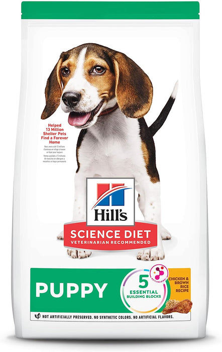 Hill's Science Diet, Alimento para Perro Puppy (Cachorro) Receta Original, Croquetas