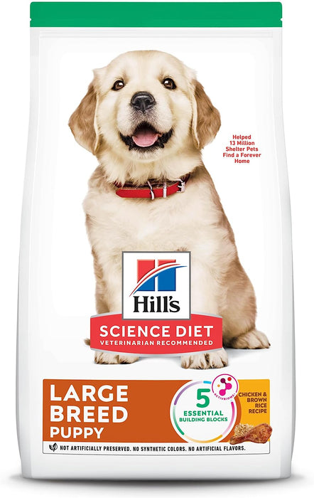 Hill's Science Diet, Alimento para Perro Puppy (Cachorro) Raza Grande, Seco (bulto)