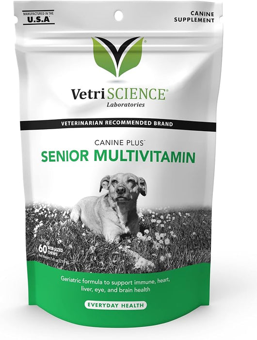 VetriScience-Senior Multivitamin canine plus 60 piezas