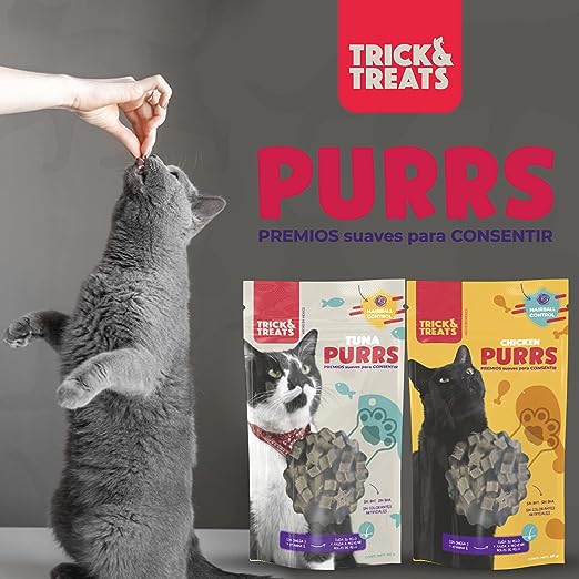 Premios Purrs de TRICK & TREATS Atun Para Gatos 80 gr