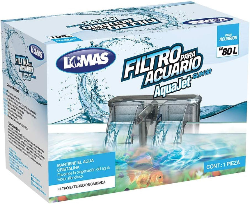 Lomas Filtro Externo Aquajet Slim Para Acuarios