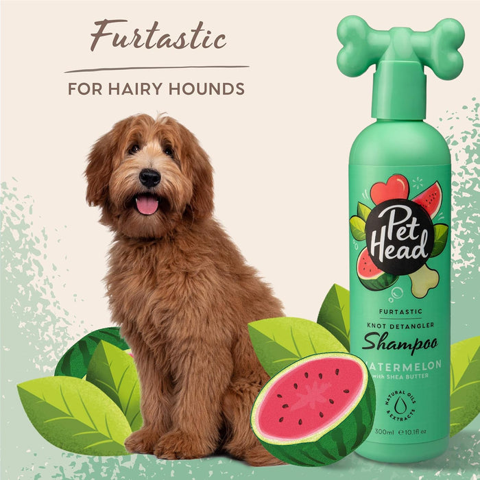 Pet Head Shampoo Desenredante Para Perro Furtastic Sandía con Manteca