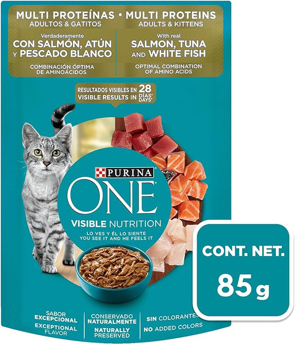 ONE Cat Multi Proteinas 24x85g MX