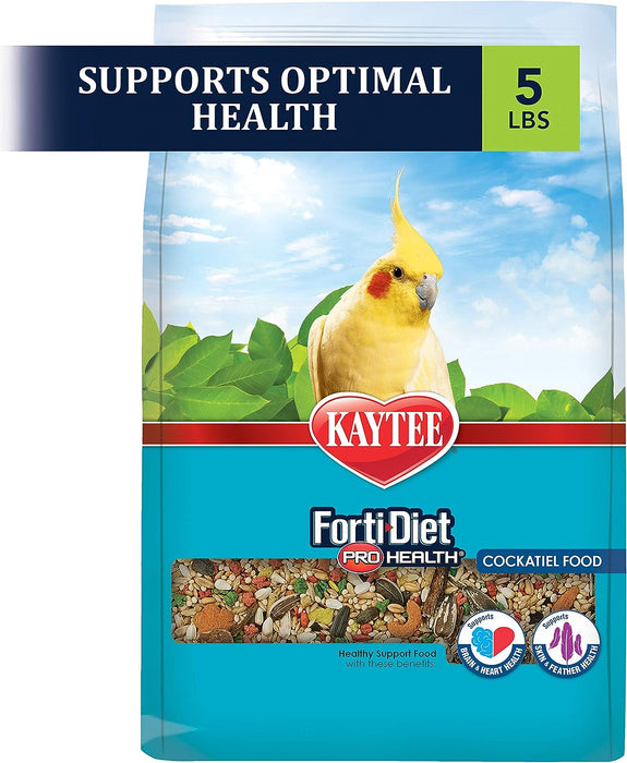 Kaytee Forti-Diet Pro Health, Alimento para Cacatúa Ninfa, 2.26 Kg ( 5 LB)