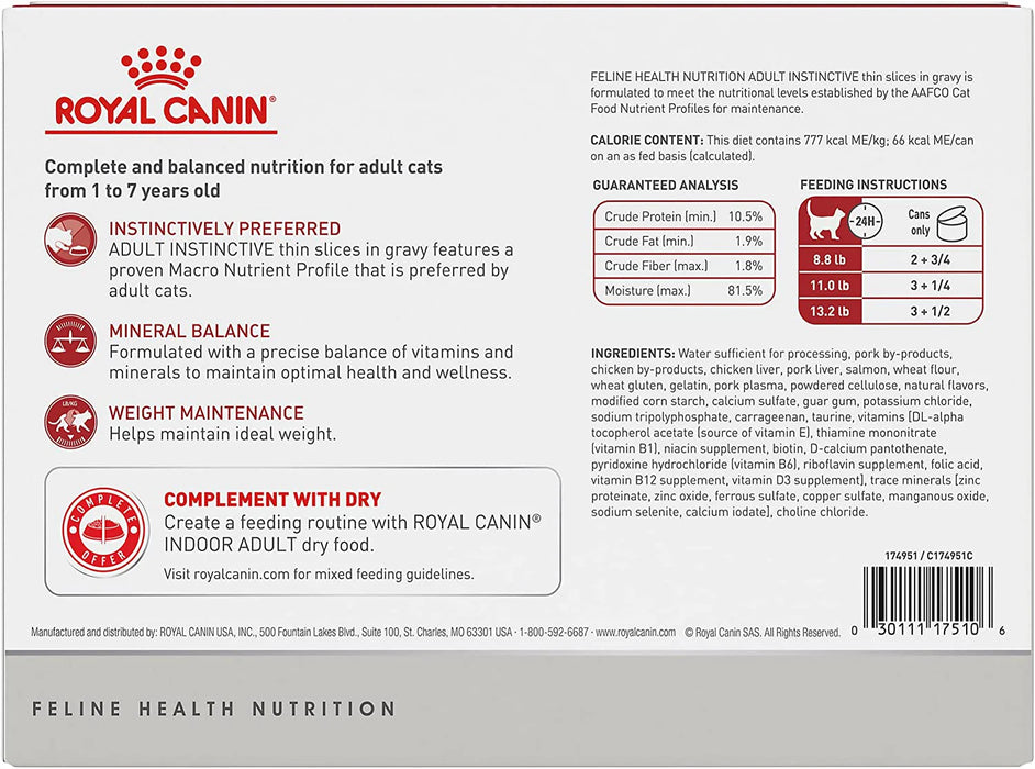 ROYAL CANIN-ADULT SLICES IN GRAVY 85 GR