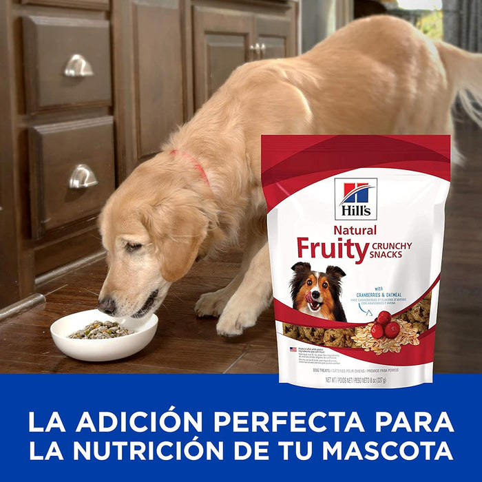 Hill's Science Diet, Snacks Frutales para Alimento para Perro, Arándanos y Avena, 227 gr