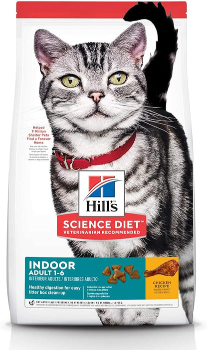 Hill's Science Diet, Alimento para Gato Adulto Indoor, Seco (bulto)