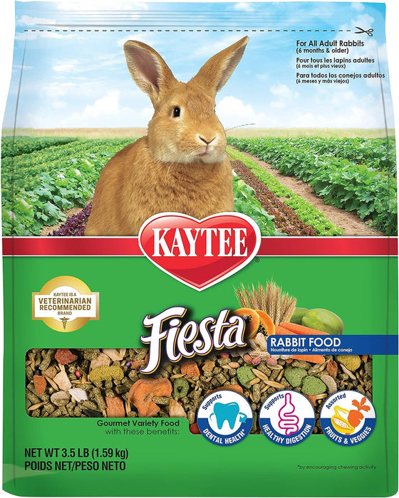 Comida para conejos Kaytee Fiesta 1.58 Kg ( 3.5 Lb)