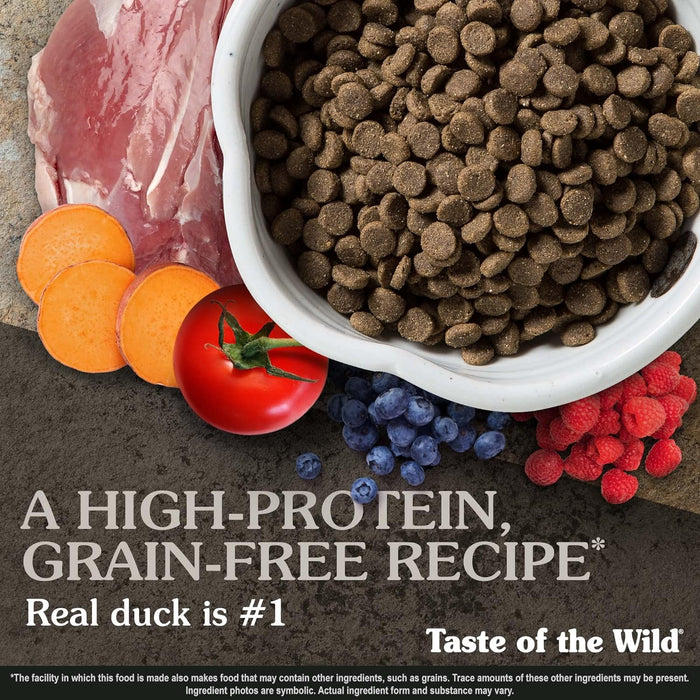 TASTE OF THE WILD-WETLANDS CANINE FORMULA WILD ROASTED FOWL (PATO ASADO) 32/18 6.35 Kg