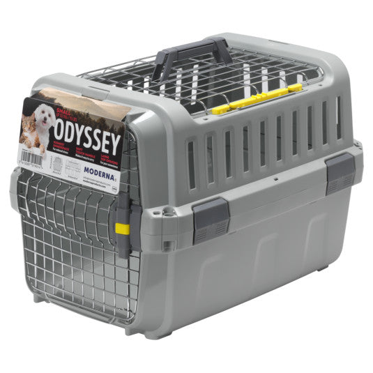 Moderna Products, Transportadora de viaje puerta de metal Odyssey para mascotas (Reciclada)