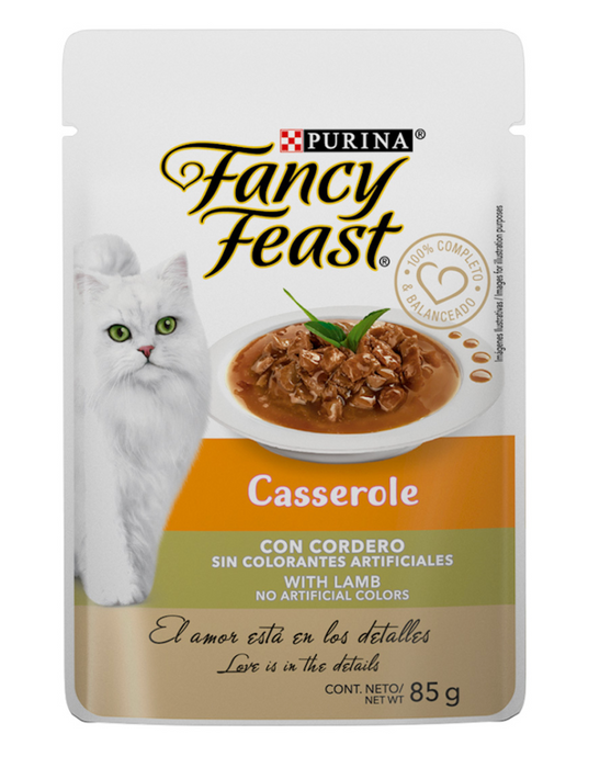FANCY FEAST Casserole Cordero Pouch 85 g