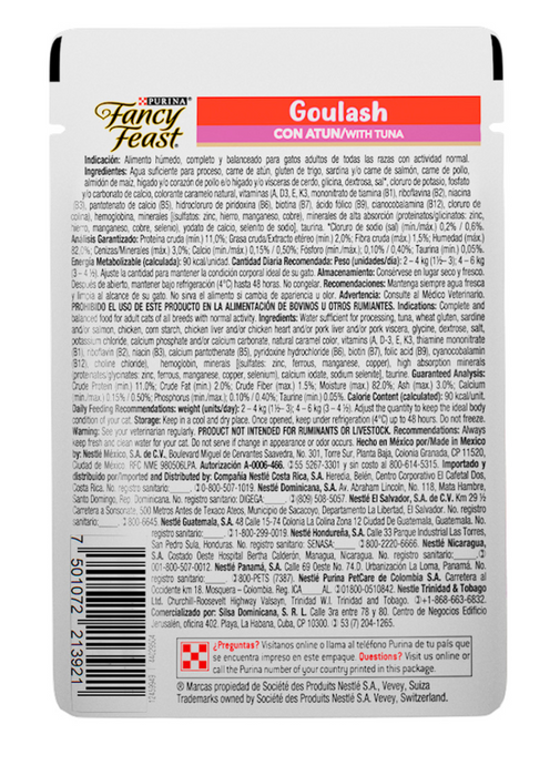 FANCY FEAST Goulash Atun Pouch 85 g