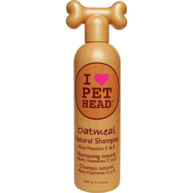 Pet Head, Shampoo Natural Oatmeal Para Perro 12 oz (354.9ml)