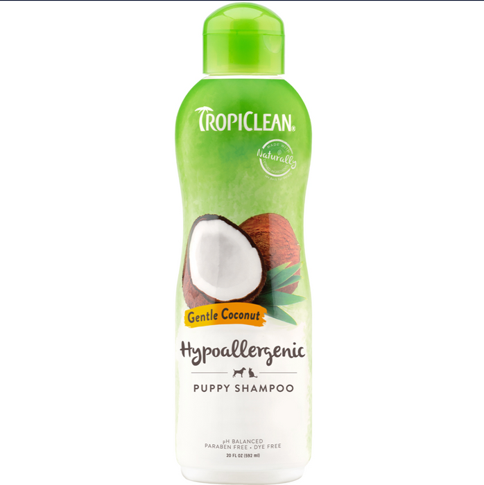 Tropiclean-Shampoo hipoalergenico coco y avena 591ml