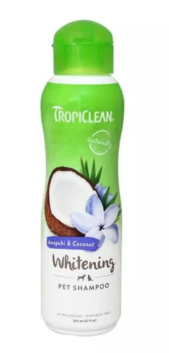 Tropiclean-Shampoo blanqueador de awapuhi coco y flor de manzanilla 354ml