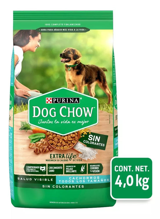 DOG CHOW PUPPY Salud Visible 4 kg