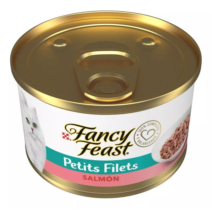 LATA FANCY FEAST FILETES DE SALMON 85 g