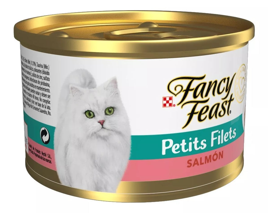 LATA FANCY FEAST FILETES DE SALMON 85 g