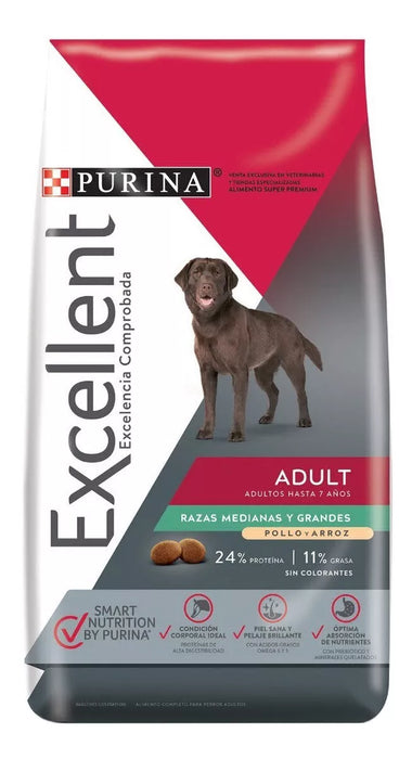 PROPLAN-PERRO EXCELLENT ADULTO COMPLETE 15 kg