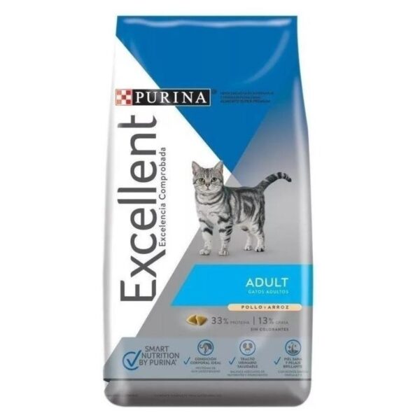 PROPLAN- PURINA EXCELLENT GATO ADULTO 3 kg