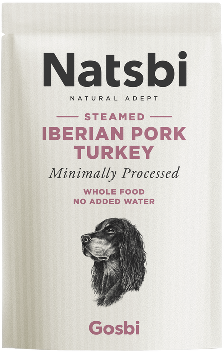 Natsbi-Puerco Iberico con Pavo 200 gr