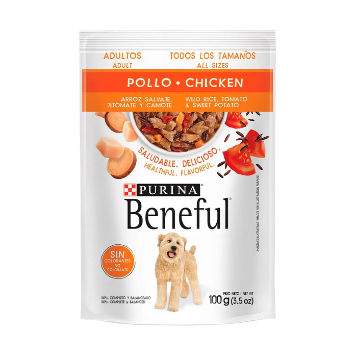 BENEFUL Original Adulto Pollo Arroz Tom Camote 100 g