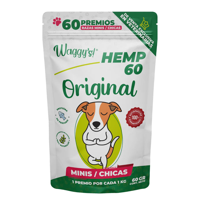 Waggy's-original 60 hemp 60 piezas