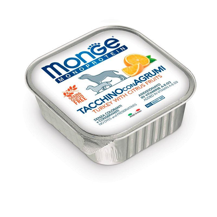 Monge-Pavo con citricos Grain Free 150 gr